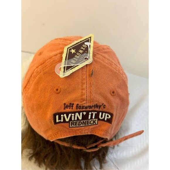 Jeff Foxxworthy hat Bubba new orange - Picture 2 of 6